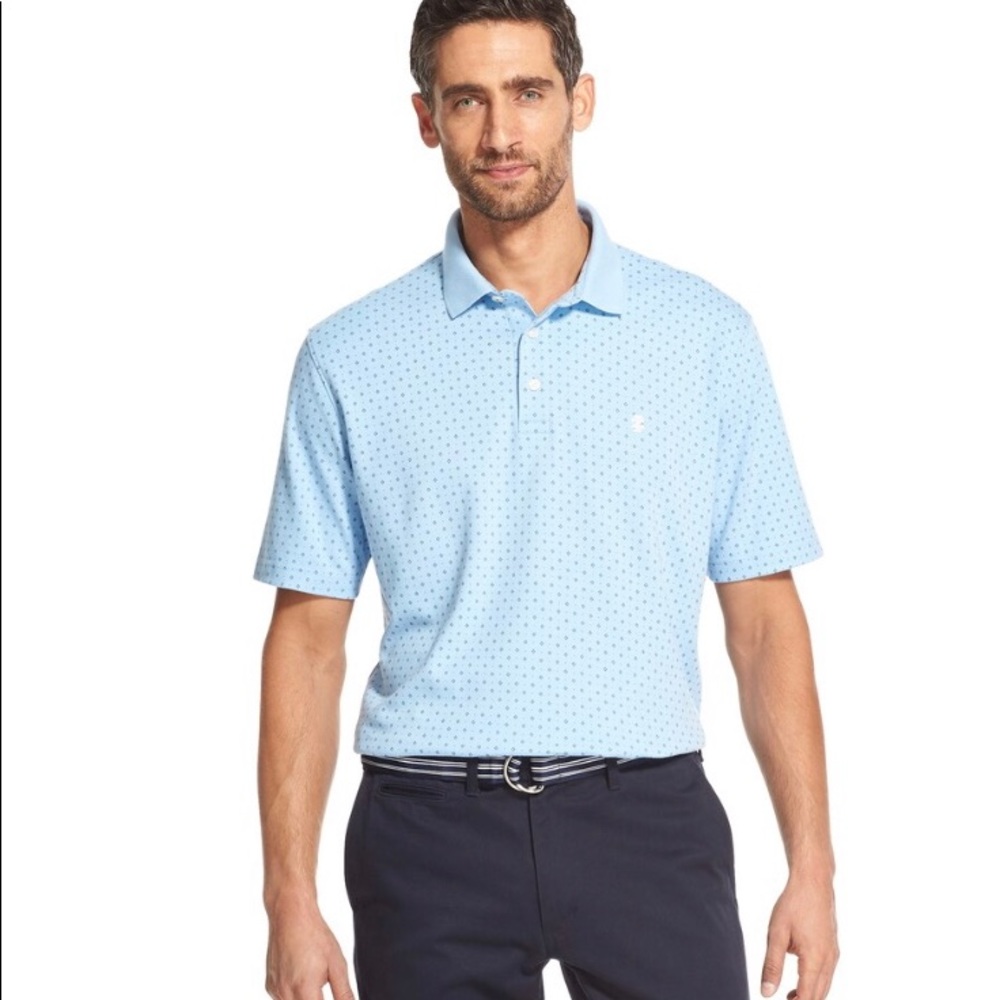 Izod Sportswear Premium Interlock Polo, Medium